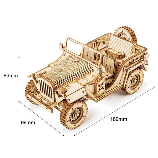 3D Holzpuzzle Modellspielzeug MC701 | Kreatives DIY Puzzle für Erwachsene und Kinder | Hölzernes Puzzle-Modell zum Zusammenbauen | Bastelset für Freizeit und Dekoration