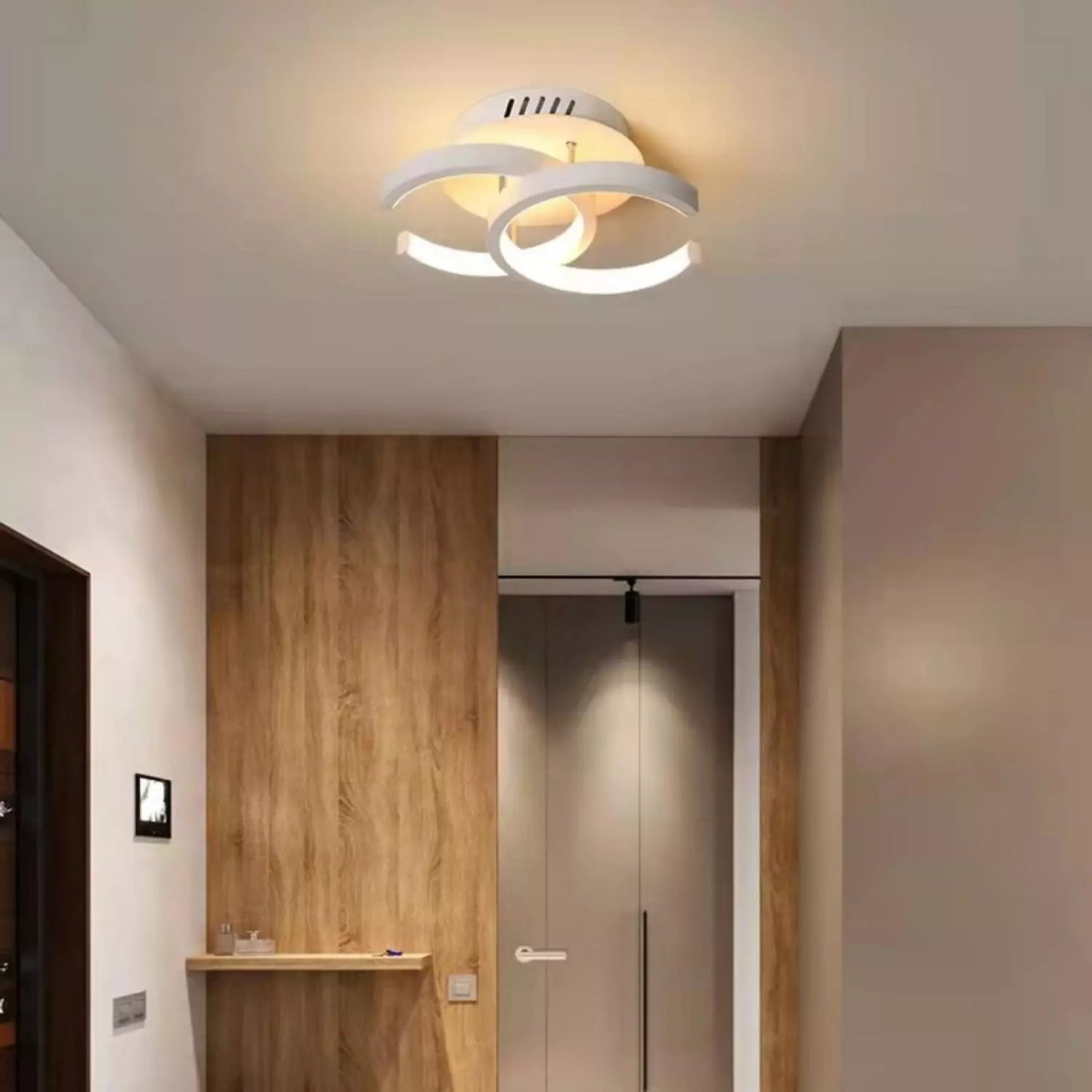 Dimmbar 3-Farbige LED-Deckenleuchte – Perfekte Beleuchtung für Wohnzimmer, Küche, Flur und Eingang